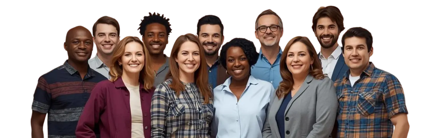 group of support staff